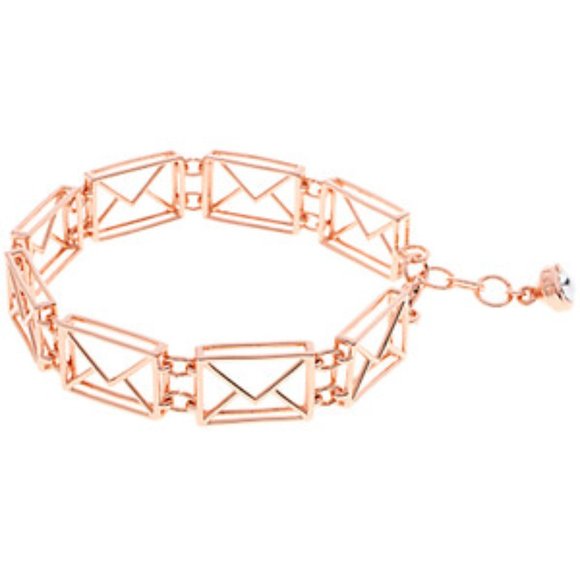 Ted Baker London Jewelry - Ted Baker Love Letter Envelope ROSE GOLD Bracelet